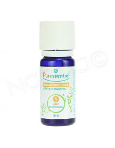 Puressentiel Huile Essentielle Bois de Rose d'Asie - Cinnamomum Camphora Linaloliferum. Flacon 10ml