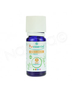 Puressentiel BIO Huile Essentielle Thym à Linalol - Thymus Zygis Linaloliferum. 5ml