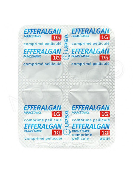 Efferalgan douleurs et fièvre 1G 8 comprimés Efferalgan - 3