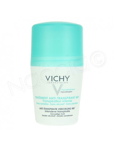 Vichy Traitement Anti-Transpirant 48h Roll On 50ml