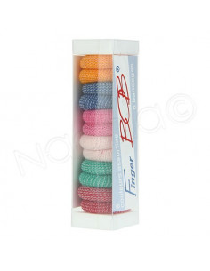 Finger Bob 6 Bandages Doigts couleurs assorties