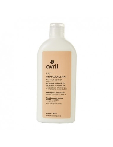 Avril Lait Démaquillant Visage bio. 250ml