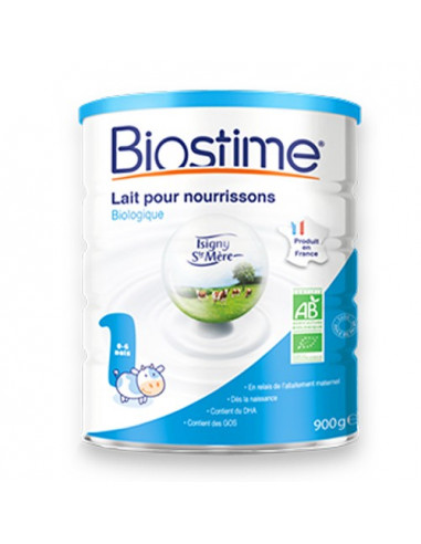 Biostime SN-2 Bio Plus - Lot de 3 Laits infantiles Bio 1er âge en poudre de  0 à 6 mois (800g)