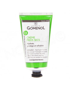 Gomenol N°4 Crème Pieds Secs. 75ml