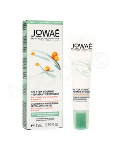 Jowaé Gel Yeux Vitaminé Hydratant Défatigant. 15ml