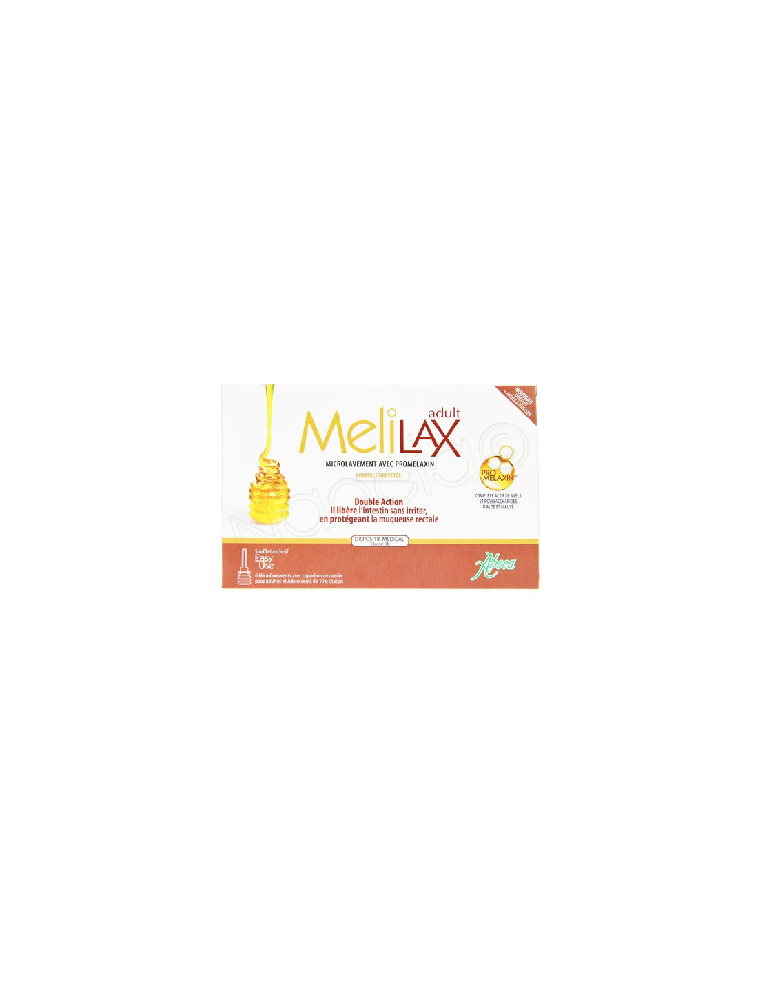 Aboca Melilax Adult Microlavement avec Promelaxin x6