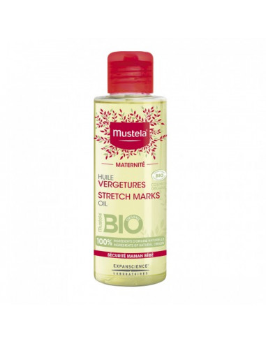 Mustela Maternité Huile Vergetures Bio. 105ml