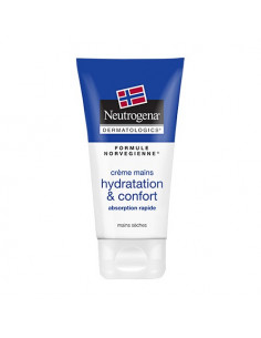 Neutrogena Crème Mains Hydratation & Confort Absorption Rapide. 75ml