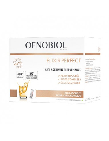 Oenobiol Elixir Perfect Anti-âge Haute Performance. 30 sticks