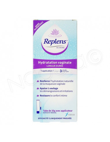 Replens™, Traitementdes odeurs vaginales – Replens