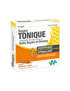 Nut'Exel Soyez Tonique Fortifiant Stimulant. 7 ampoules buvables de 10ml