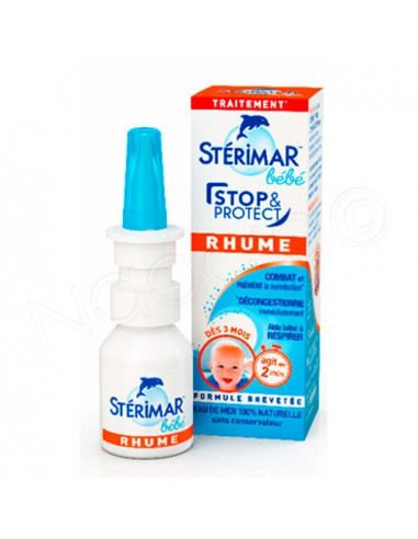 Sterimar Bebe Stop Protect Rhume Spray Nasal Des 3 Mois Spray 15ml Archange Pharma