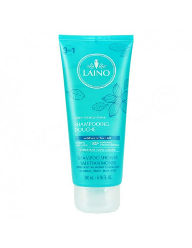 Laino Shampooing Douche 3en1 au Monoï de Tahiti AO 100 ml