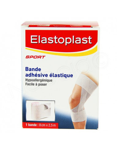 Elastoplast : Bande adhésive élastique sport Elastoplast, bande de